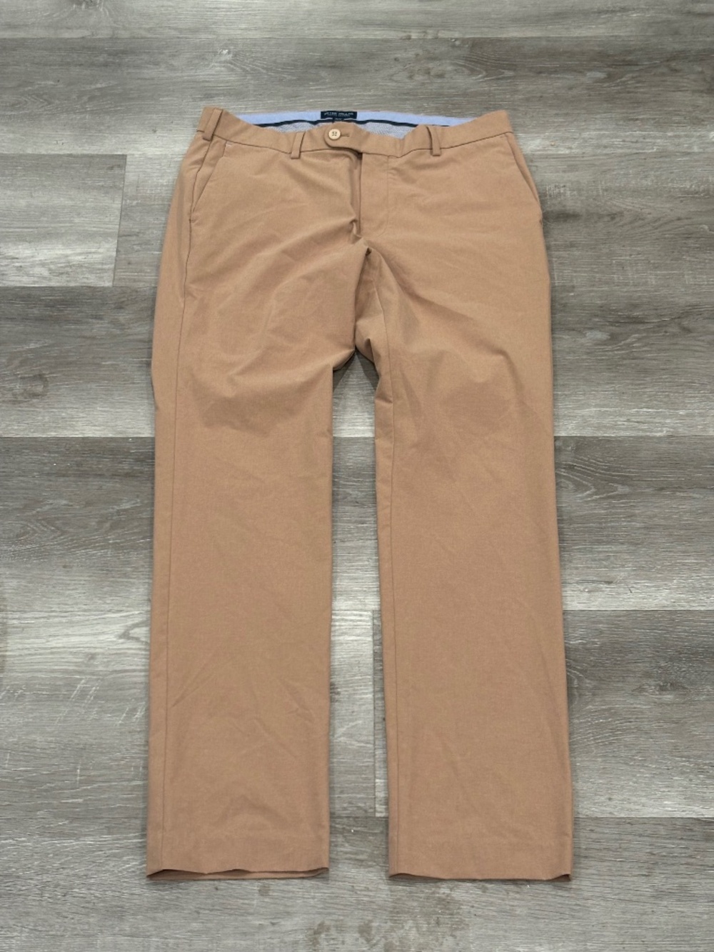 Peter Millar Pants Mens 32x32 Tan Surge Crown Crafted Tailored Fit Straight